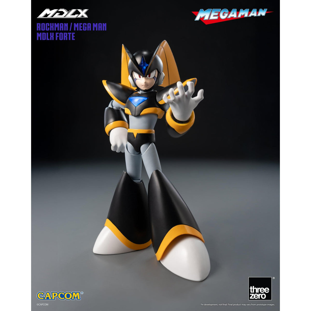 ThreeZero Mega Man Rockman / Mega Man Forte MDLX Action Figure PRE-ORDER