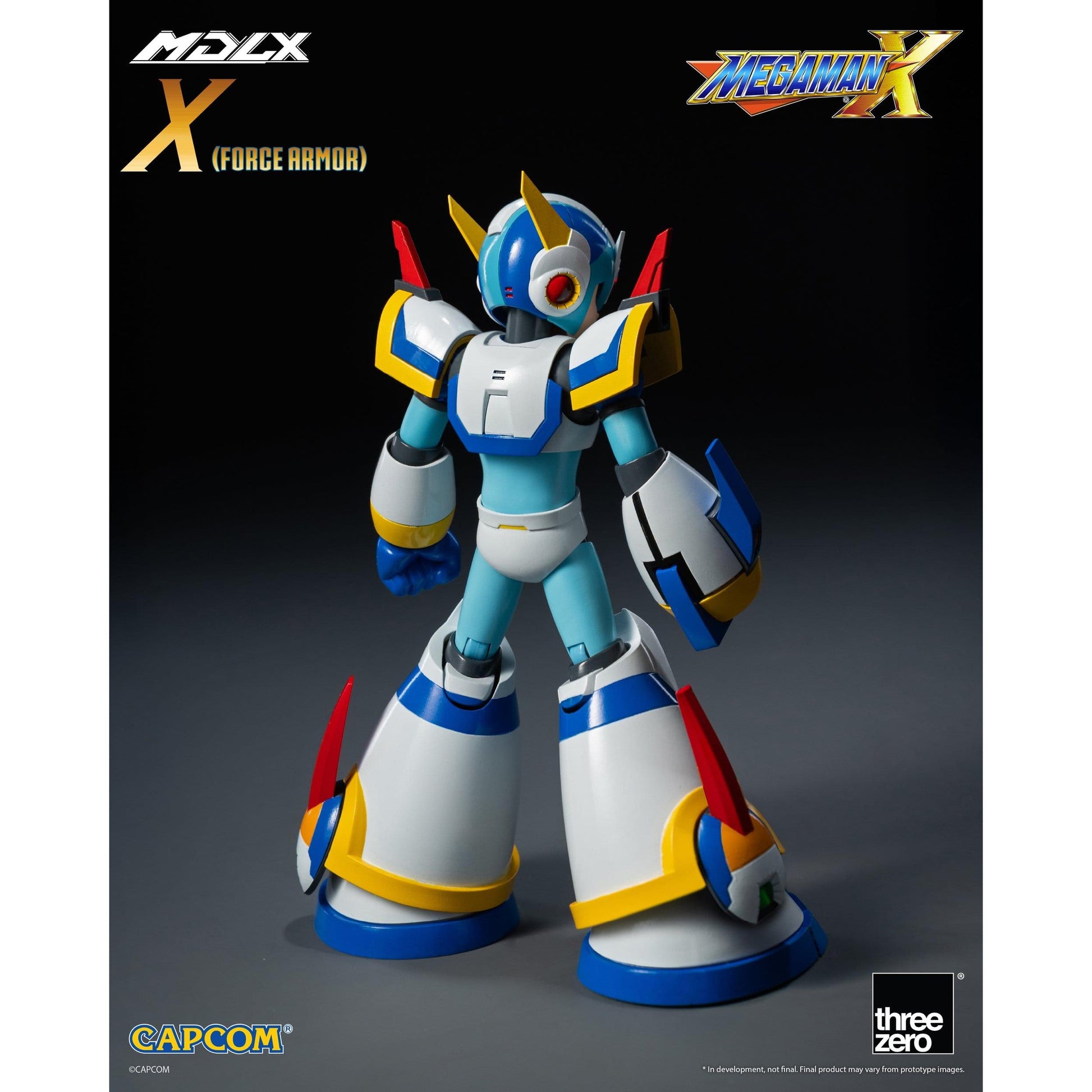 ThreeZero Mega Man X MDLX Rockman / Mega Man Force Armour Action Figure PRE-ORDER
