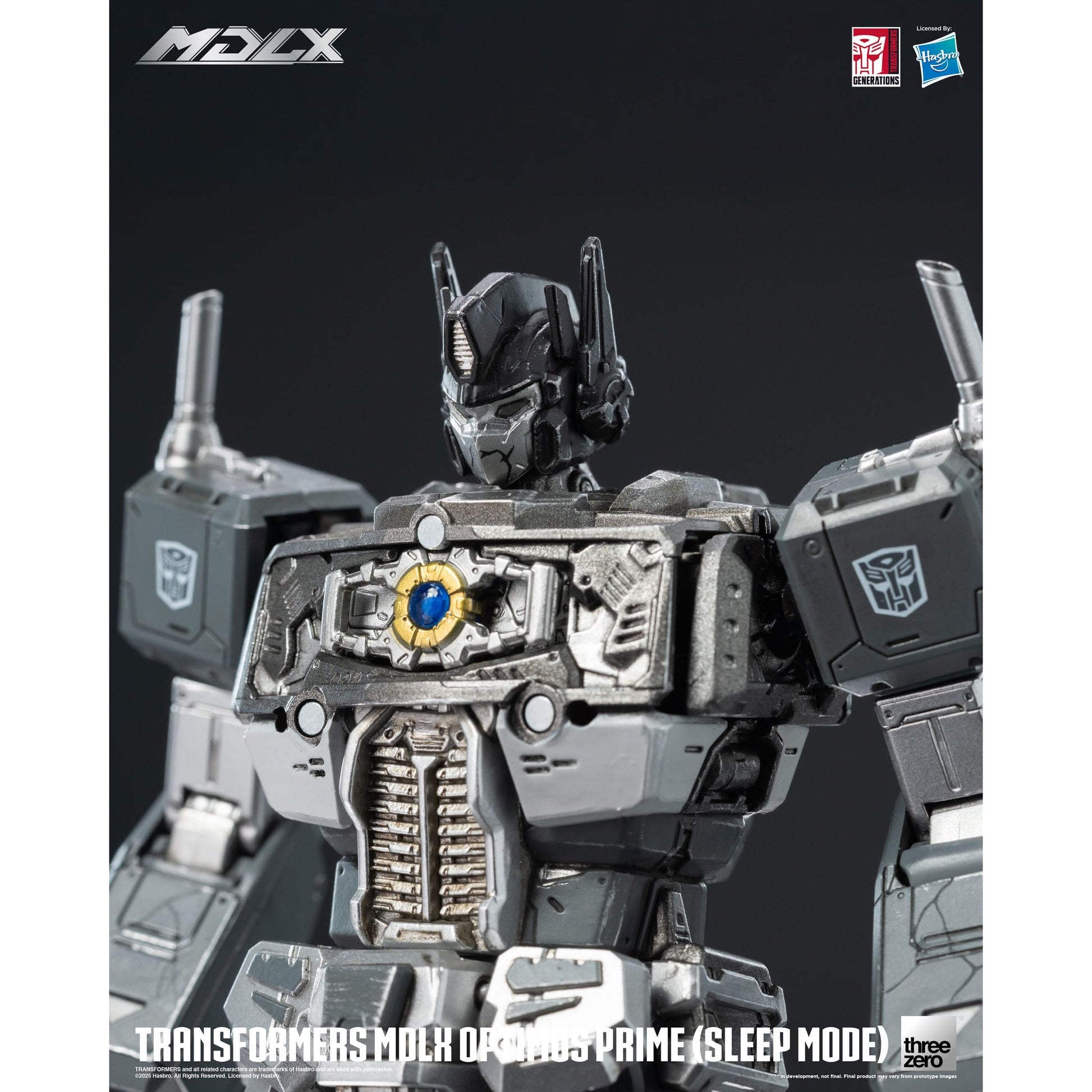 ThreeZero Transformers MDLX Optimus Prime (Sleep Mode) Action Figure PRE-ORDER