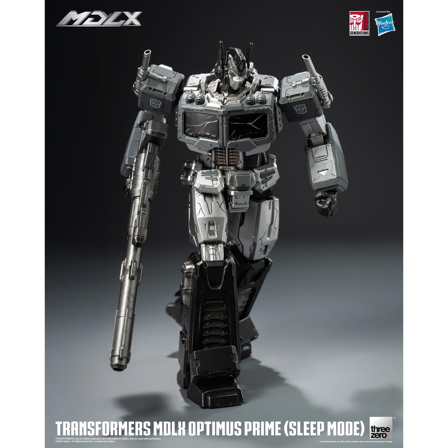 ThreeZero Transformers MDLX Optimus Prime (Sleep Mode) Action Figure PRE-ORDER