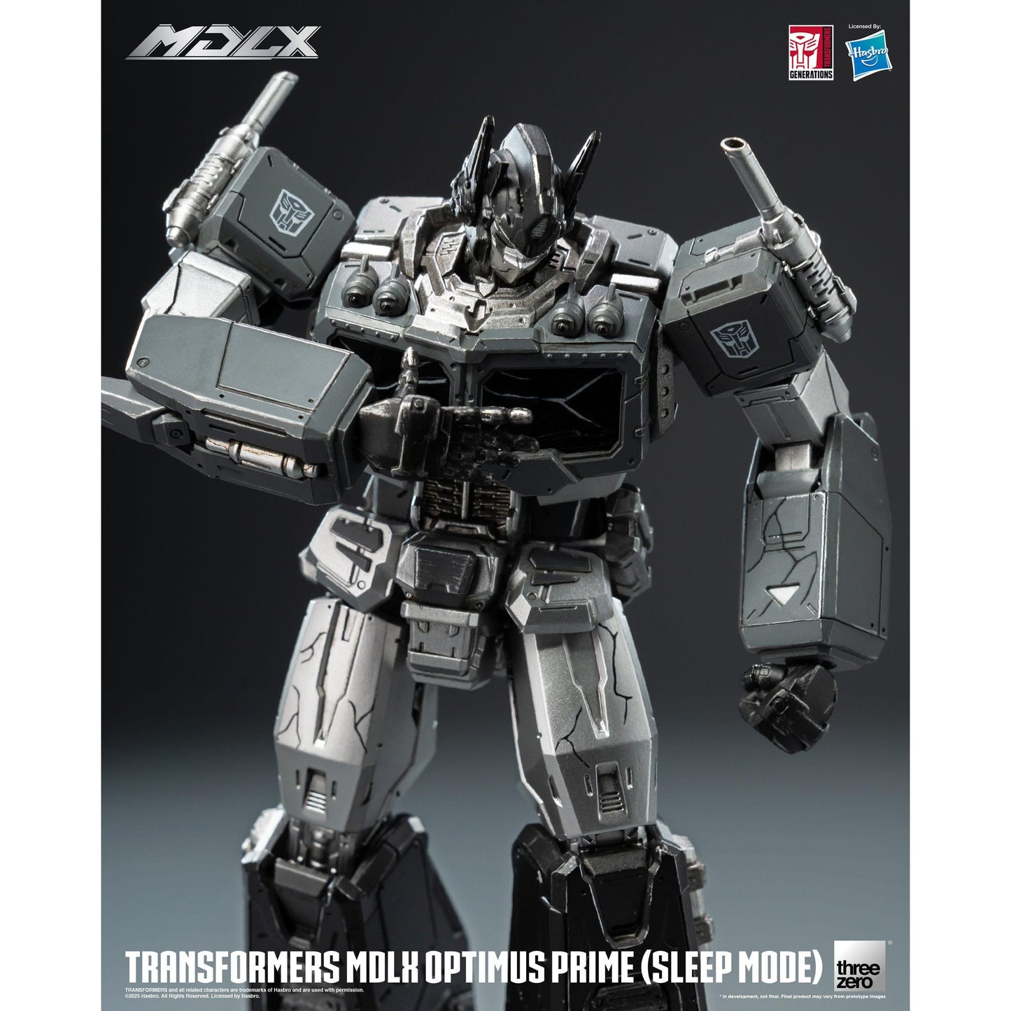 ThreeZero Transformers MDLX Optimus Prime (Sleep Mode) Action Figure PRE-ORDER
