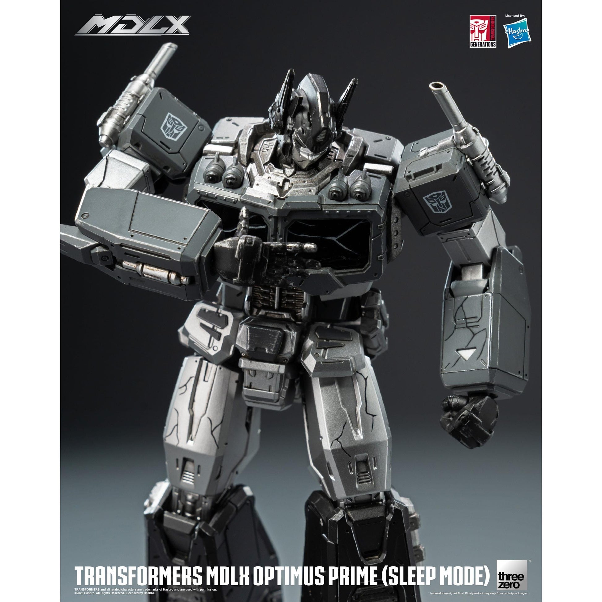 ThreeZero Transformers MDLX Optimus Prime (Sleep Mode) Action Figure PRE-ORDER