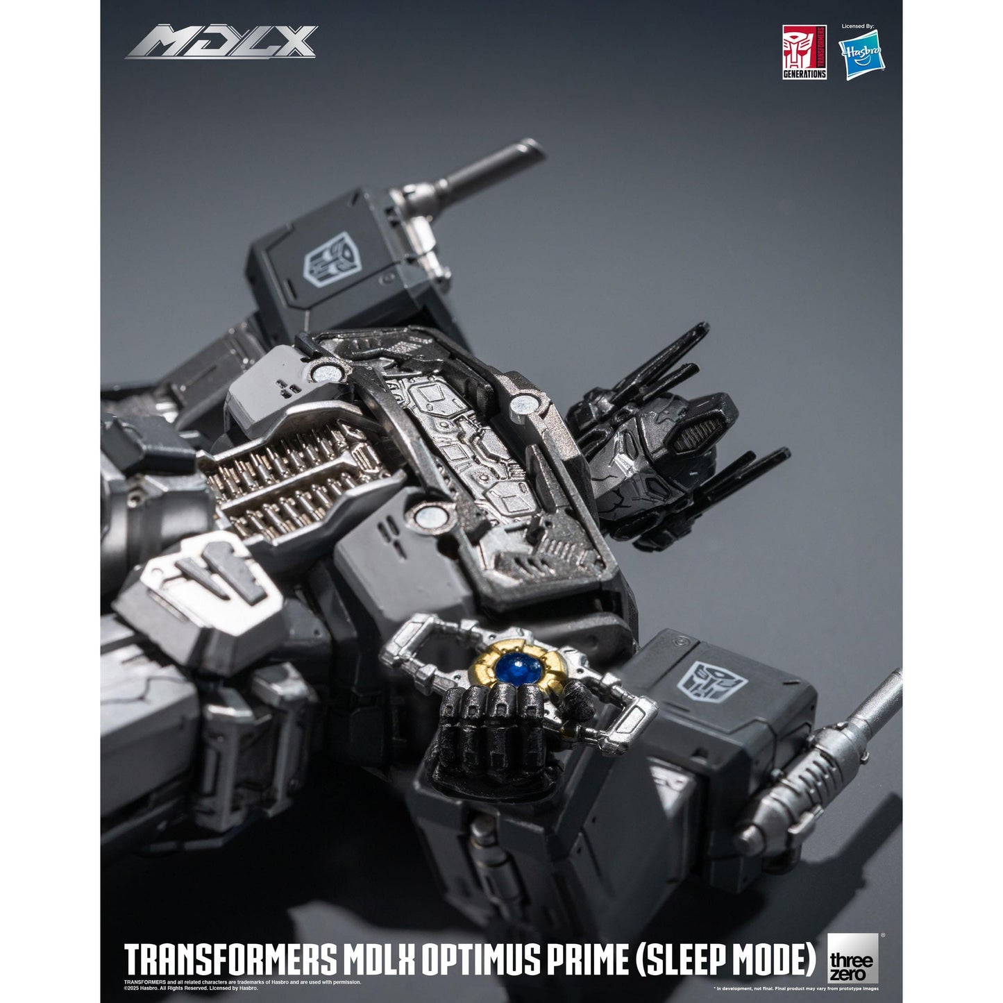ThreeZero Transformers MDLX Optimus Prime (Sleep Mode) Action Figure PRE-ORDER