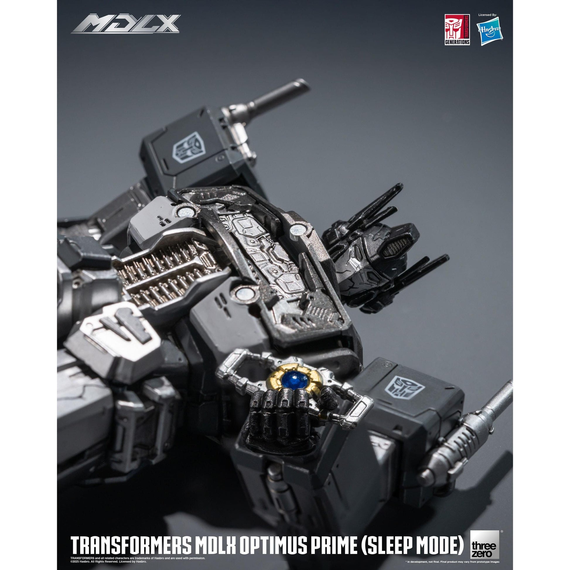 ThreeZero Transformers MDLX Optimus Prime (Sleep Mode) Action Figure PRE-ORDER