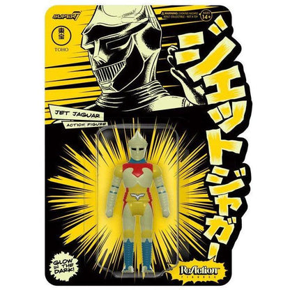 Toho - Jet Jaguar (Glow) SDCC Exclusive - Super7 ReAction Action Figure