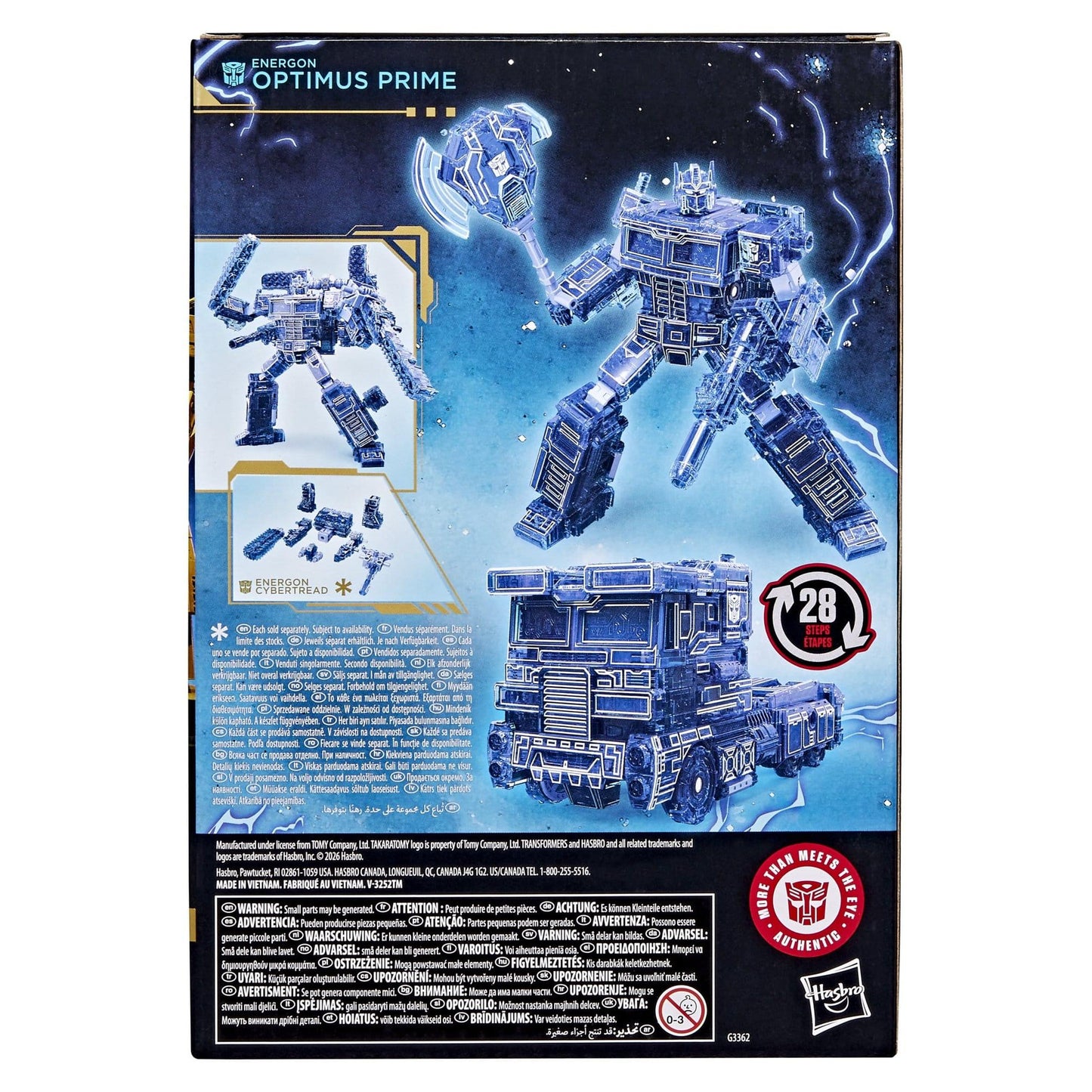 Transformers Age of the Primes Voyager Class Energon Optimus Prime Action Figure PRE-ORDER