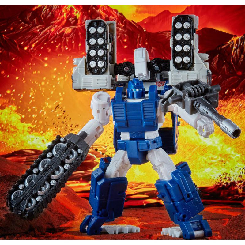 Transformers Generations War For Cybertron: Kingdom Deluxe Autobot Pipes 5.5" Action Figure