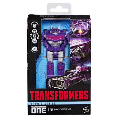 Transformers One Studio Series Deluxe Class Shockwave Action Figure PRE-ORDER