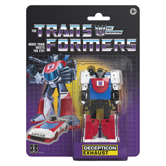 Transformers Retro G1 Decepticon Exhaust Action Figure PRE-ORDER