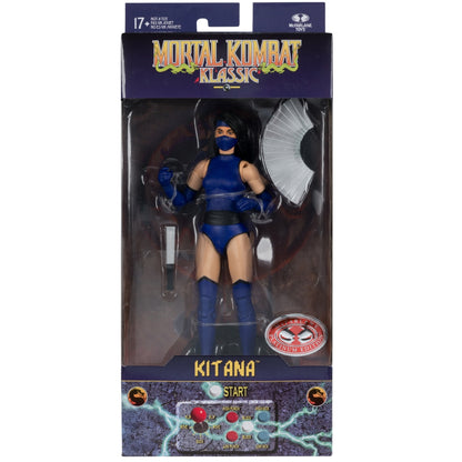 McFarlane Toys Mortal Kombat Klassics Action Figure - Kitana (Red Platinum Chase)