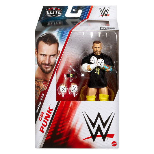 WWE Elite Collection Action Figure Series 113 - CM Punk PRE-ORDER