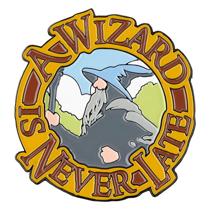 Weta The Lord of the Rings Gandalf A Wizard Is Never Late Enamel Magnet PRE-ORDER