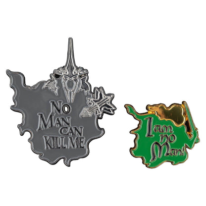 Weta The Lord of the Rings No Man Can Kill Me Collector Pin Badge 2-Pack PRE-ORDER