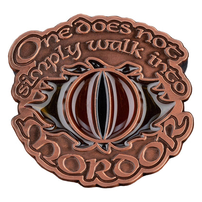 Weta The Lord of the Rings One Does Not Simply Walk Into Mordor Collectors Pin Badge PRE-ORDER