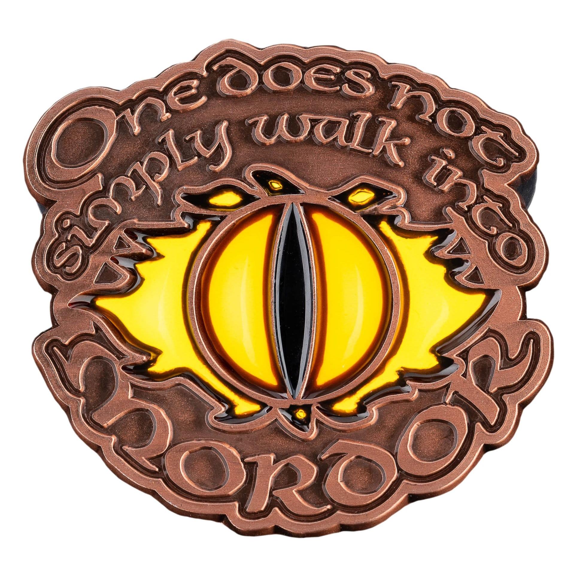 Weta The Lord of the Rings One Does Not Simply Walk Into Mordor Collectors Pin Badge PRE-ORDER