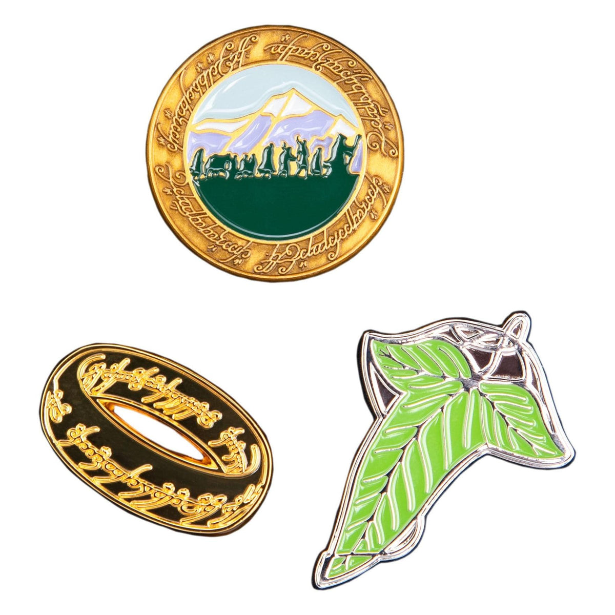 Weta The Lord of the Rings Trilogy A Ringbearer's Journey Pin Set PRE-ORDER