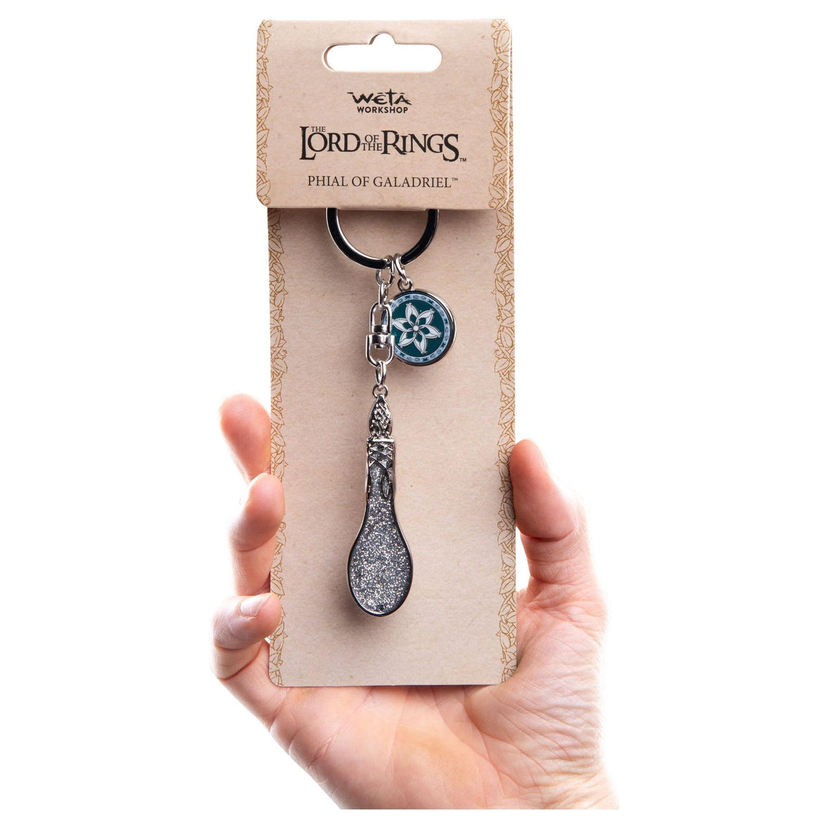 Weta The Lord of the Rings Trilogy Phial of Galadriel Keyring PRE-ORDER