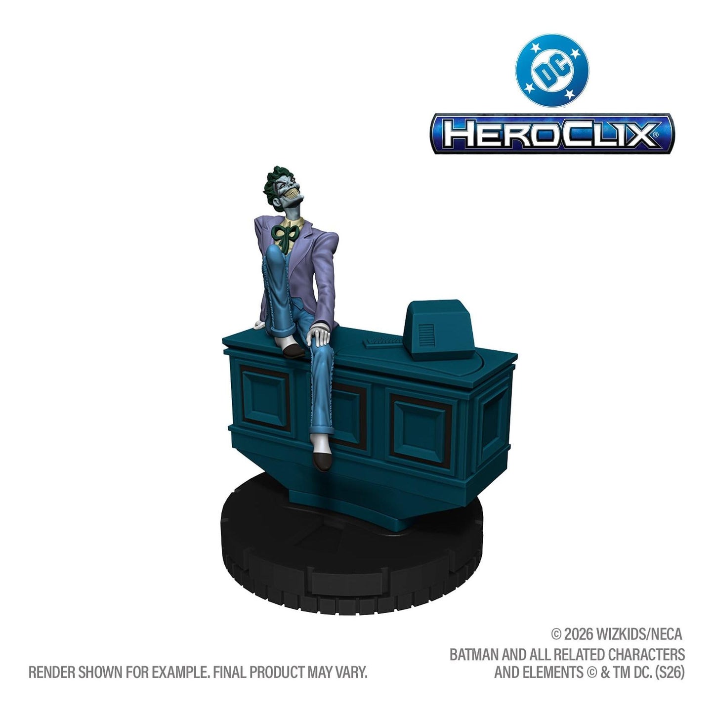 WizKids DC HeroClix SwitchClix Minifigures with Base The Long Halloween Team Base PRE-ORDER