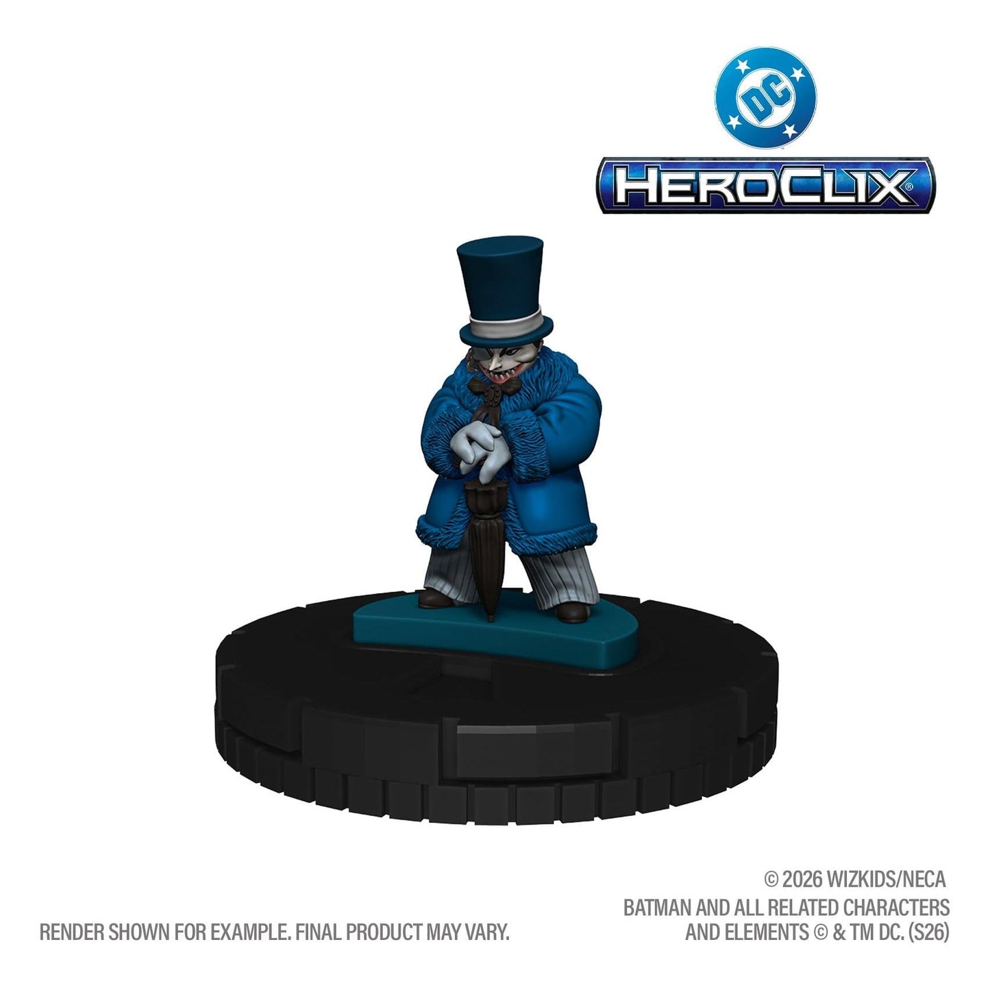 WizKids DC HeroClix SwitchClix Minifigures with Base The Long Halloween Team Base PRE-ORDER