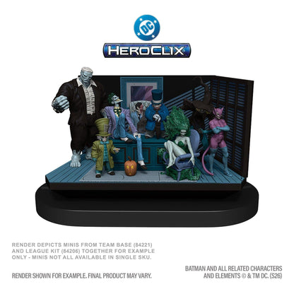 WizKids DC HeroClix SwitchClix Minifigures with Base The Long Halloween Team Base PRE-ORDER