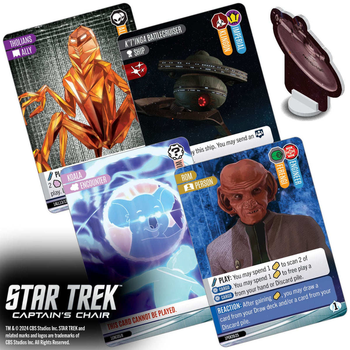 WizKids Star Trek: Captain's Chair Card Game PRE-ORDER