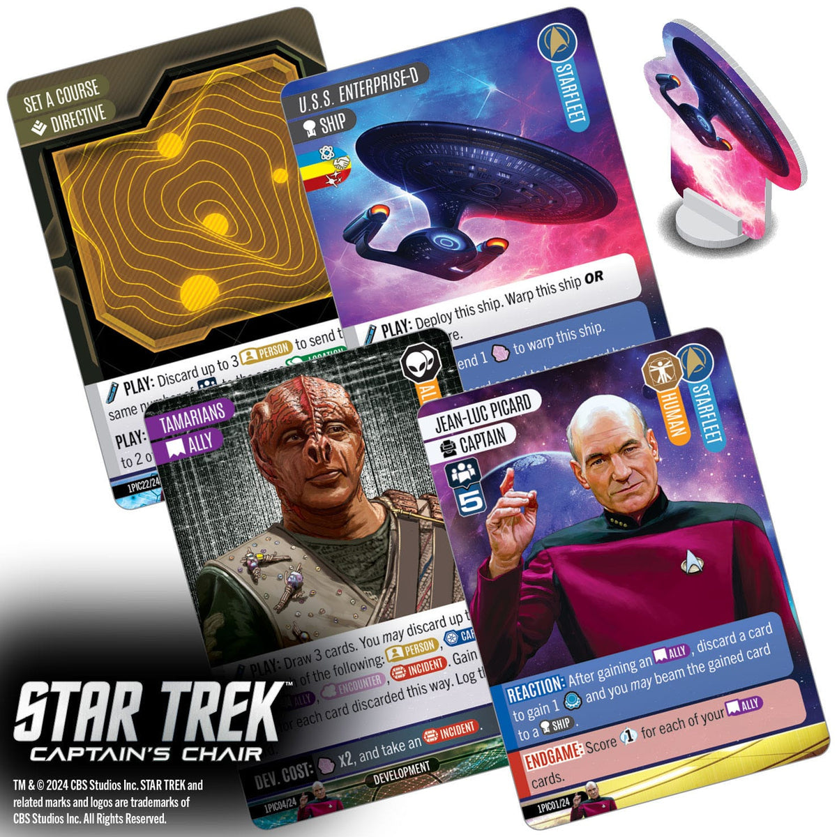 WizKids Star Trek: Captain's Chair Card Game PRE-ORDER