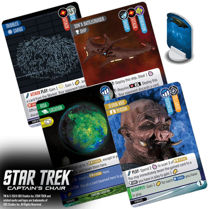 WizKids Star Trek: Captain's Chair Card Game PRE-ORDER