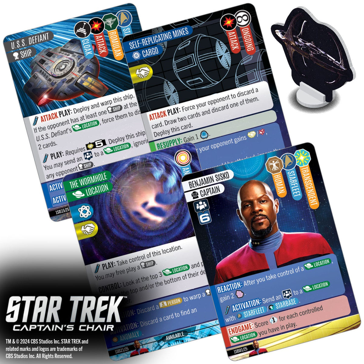 WizKids Star Trek: Captain's Chair Card Game PRE-ORDER