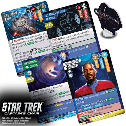 WizKids Star Trek: Captain's Chair Card Game PRE-ORDER