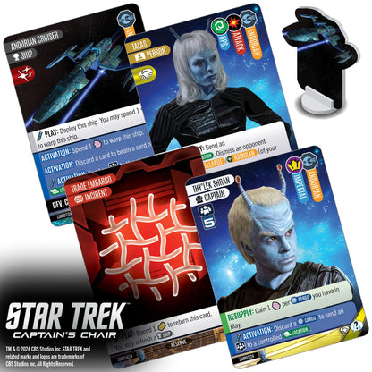 WizKids Star Trek: Captain's Chair Card Game PRE-ORDER