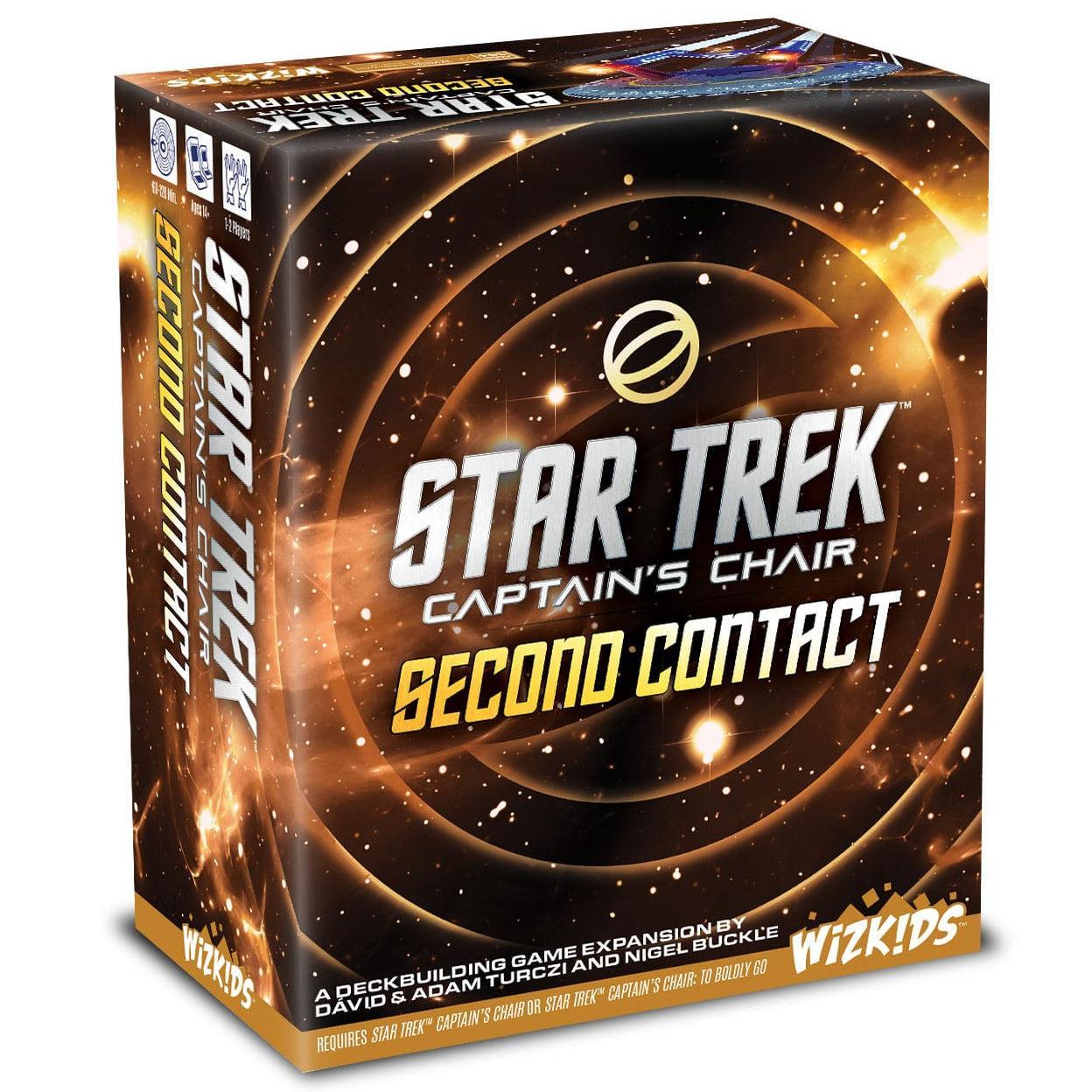 WizKids Star Trek Captains Chair Second Contact Card Game PRE-ORDER