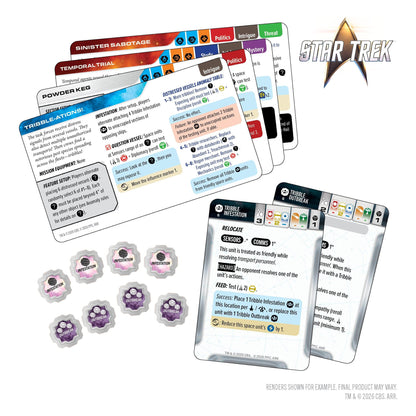 WizKids Star Trek: Into the Unknown Trials and Tribble-ations Card Pack PRE-ORDER
