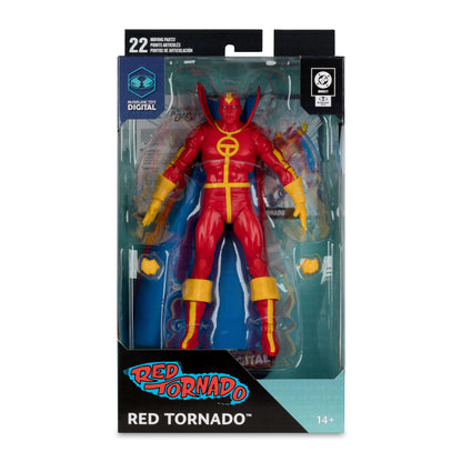 DC Direct McFarlane Toys Digital Action Figure - Red Tornado (Bronze Age)