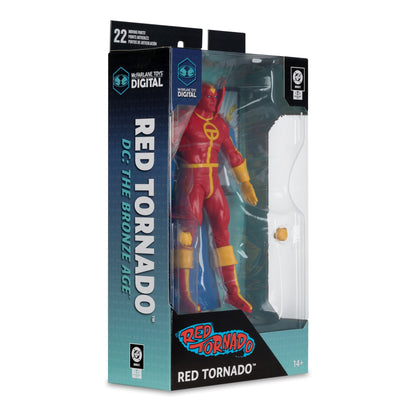 DC Direct McFarlane Toys Digital Action Figure - Red Tornado (Bronze Age)