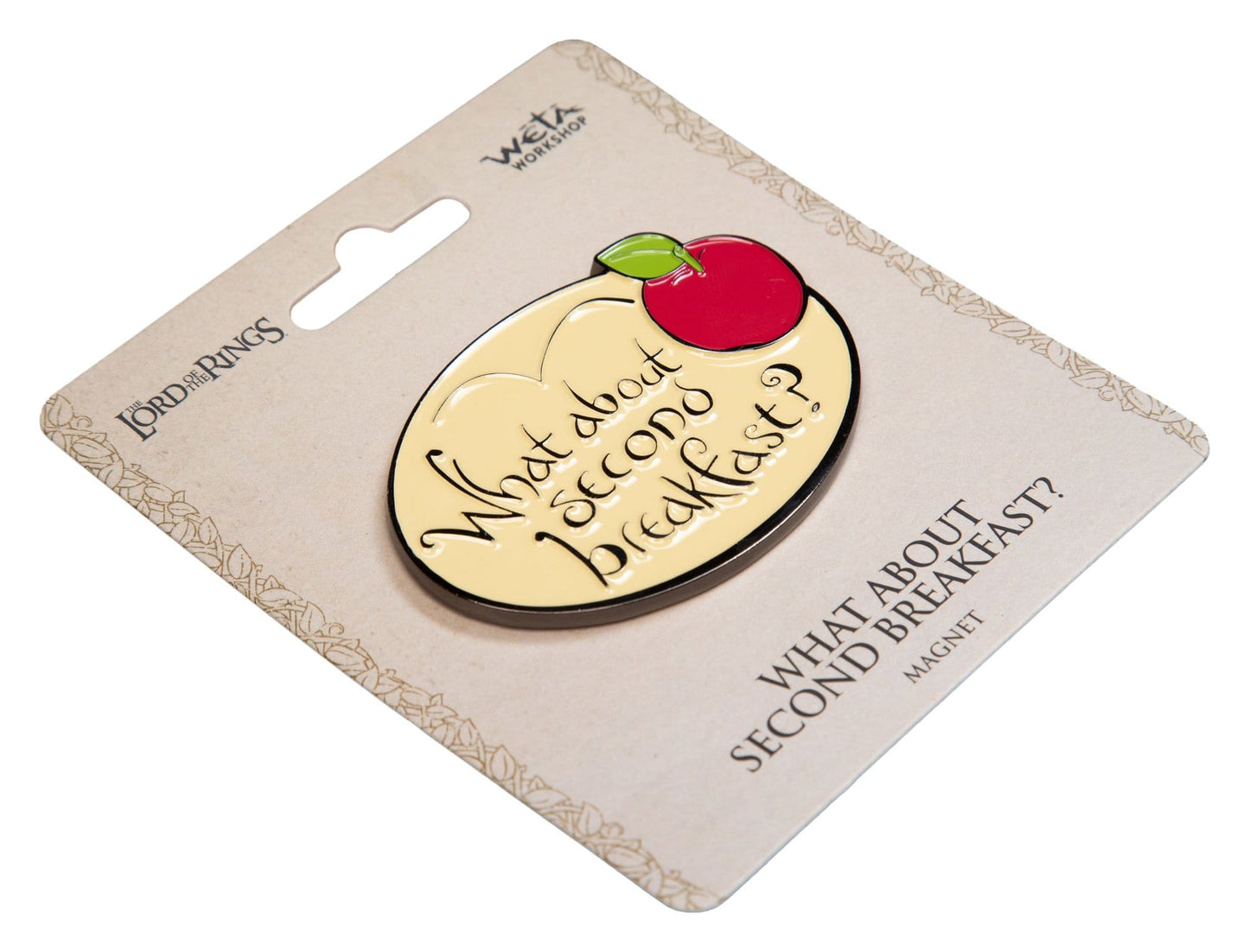Weta The Lord of the Rings What About Second Breakfast? Enamel Magnet PRE-ORDER