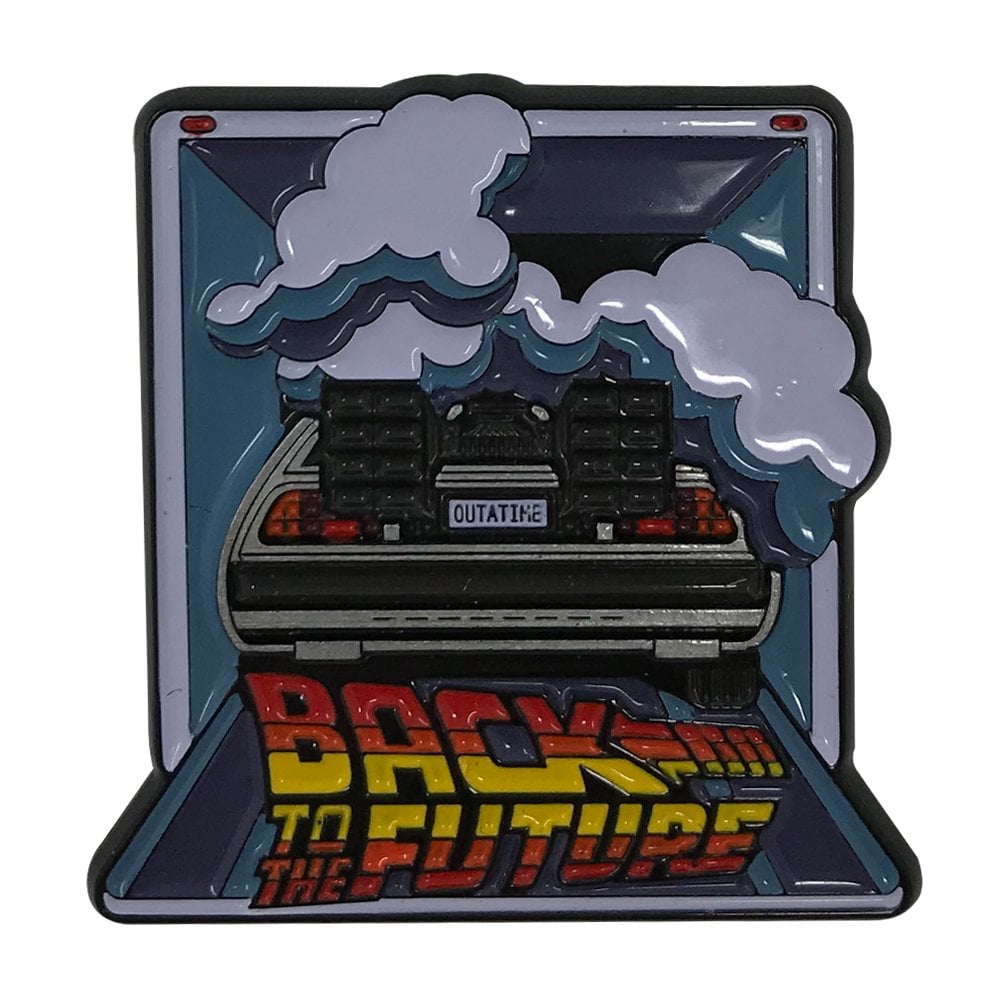 Fanattik Back To The Future Delorean Limited Edition Numbered Enamel Pin Badge