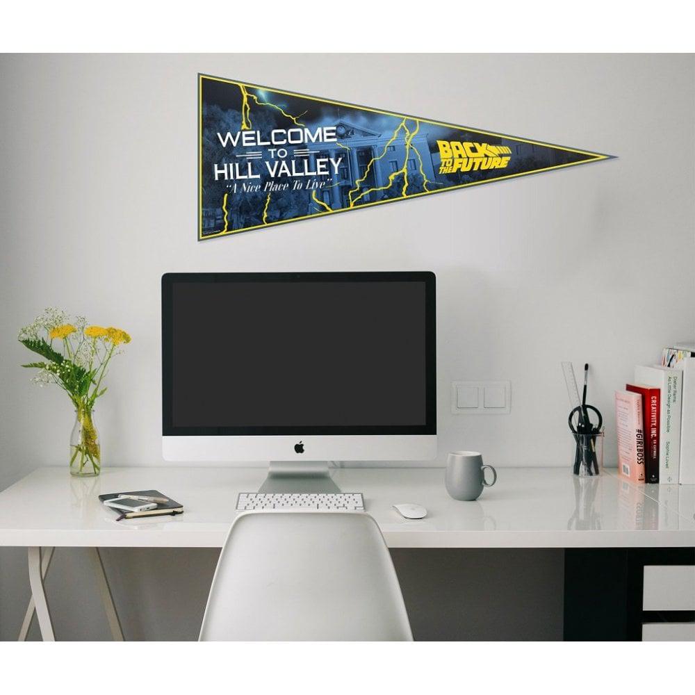 Fanattik Back To The Future Hill Valley Wall Pennant