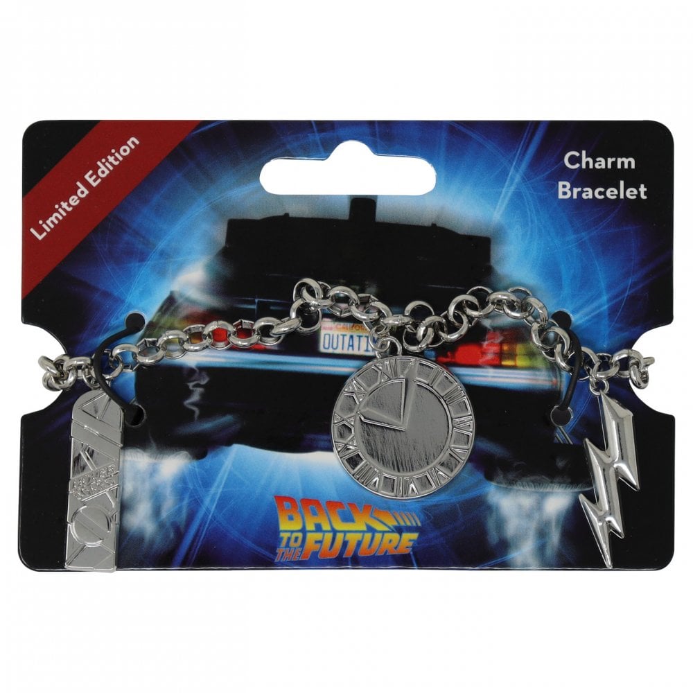 Fanattik Back To The Future Limited Edition Numbered Unisex Charm Bracelet