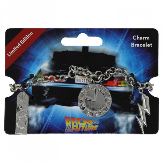Fanattik Back To The Future Limited Edition Numbered Unisex Charm Bracelet