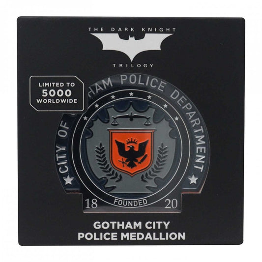 Fanattik DC Batman The Dark Knight Limited Edition Gotham City Police Badge Medallion