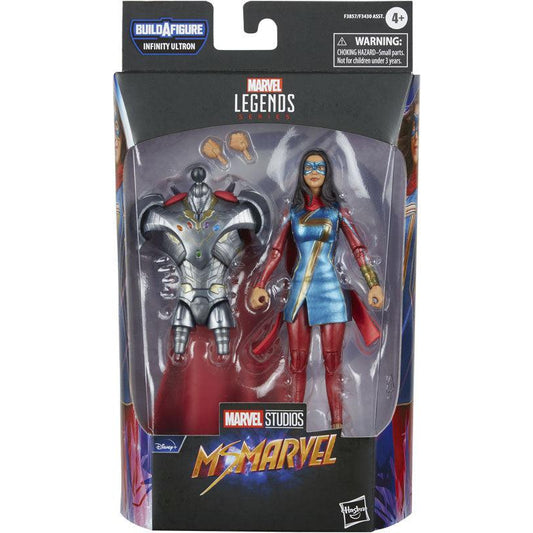 Marvel Legends Series Disney Plus Ms Marvel 15cm Action Figure Infinity Ultron BAF