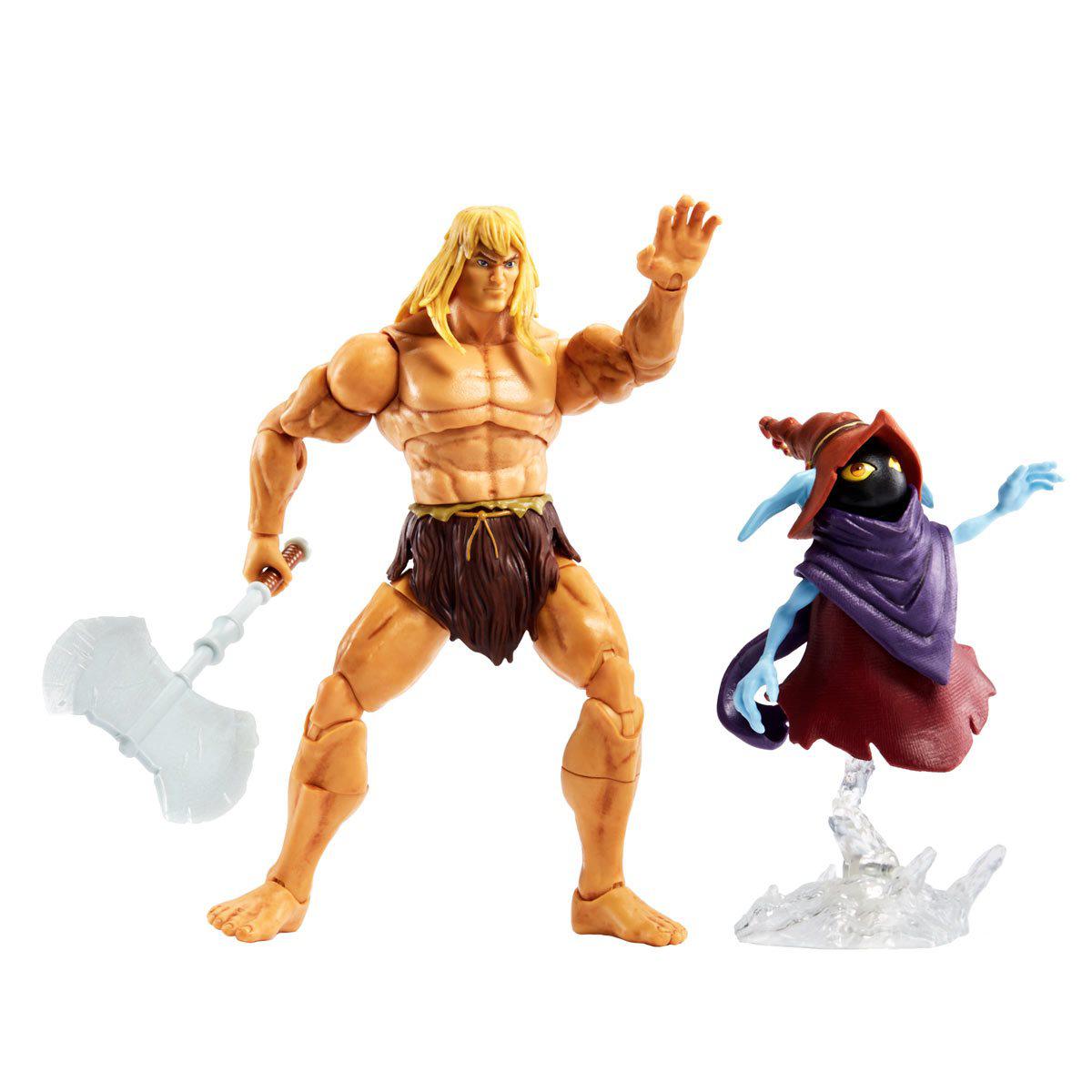 Mattel Masters of the Universe Revelation Savage He-Man & Orko 7" Action Figure