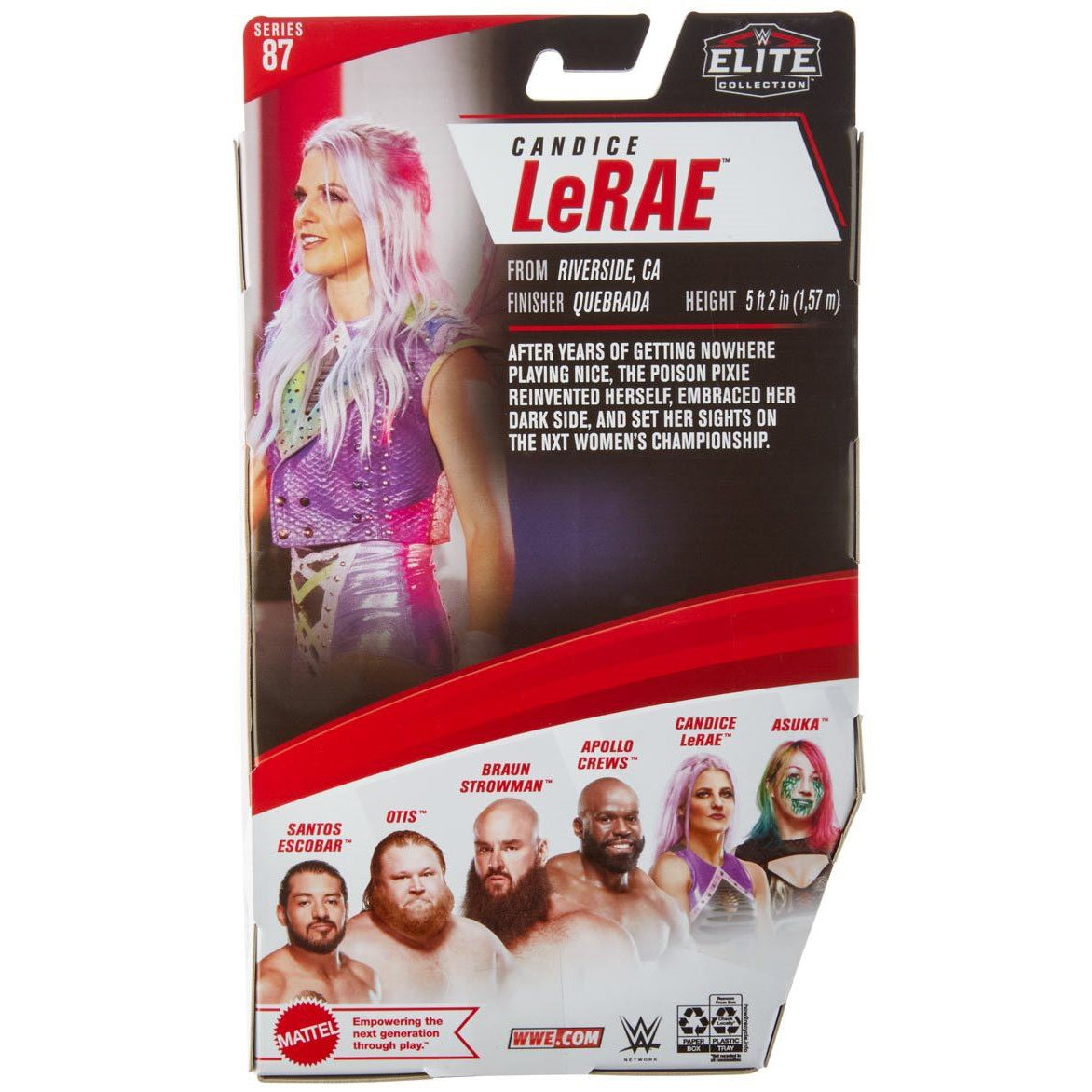 Mattel WWE Elite Collection Series 87 Candice LeRae 15cm Action Figure