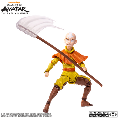 McFarlane Toys 7" - Avatar: The Last Airbender Aang Figure (Avatar State) - Gold Label