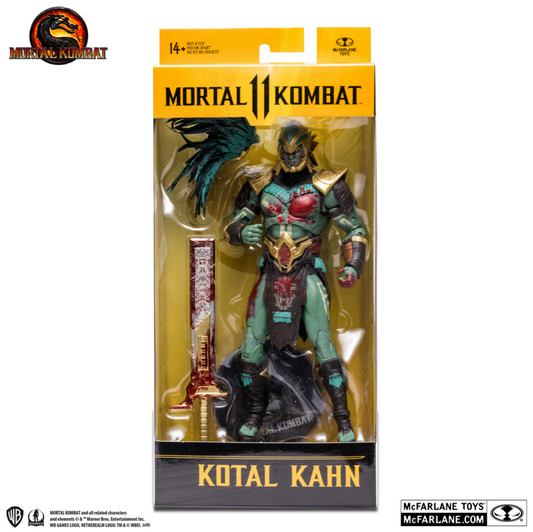 McFarlane Toys 7" Mortal Kombat 11 - KOTAL KAHN Figure (Bloody Variant)
