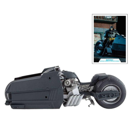 McFarlane Toys DC Multiverse Batman Action Figure Vehicle White Knight Batcycle