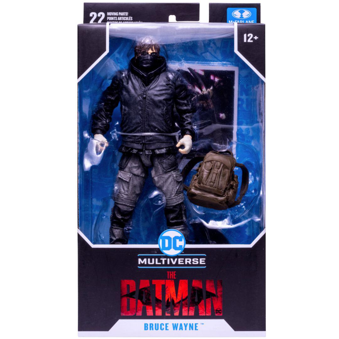 McFarlane Toys DC Multiverse Bruce Wayne (Drifter) 7" Action Figure The Batman 2022