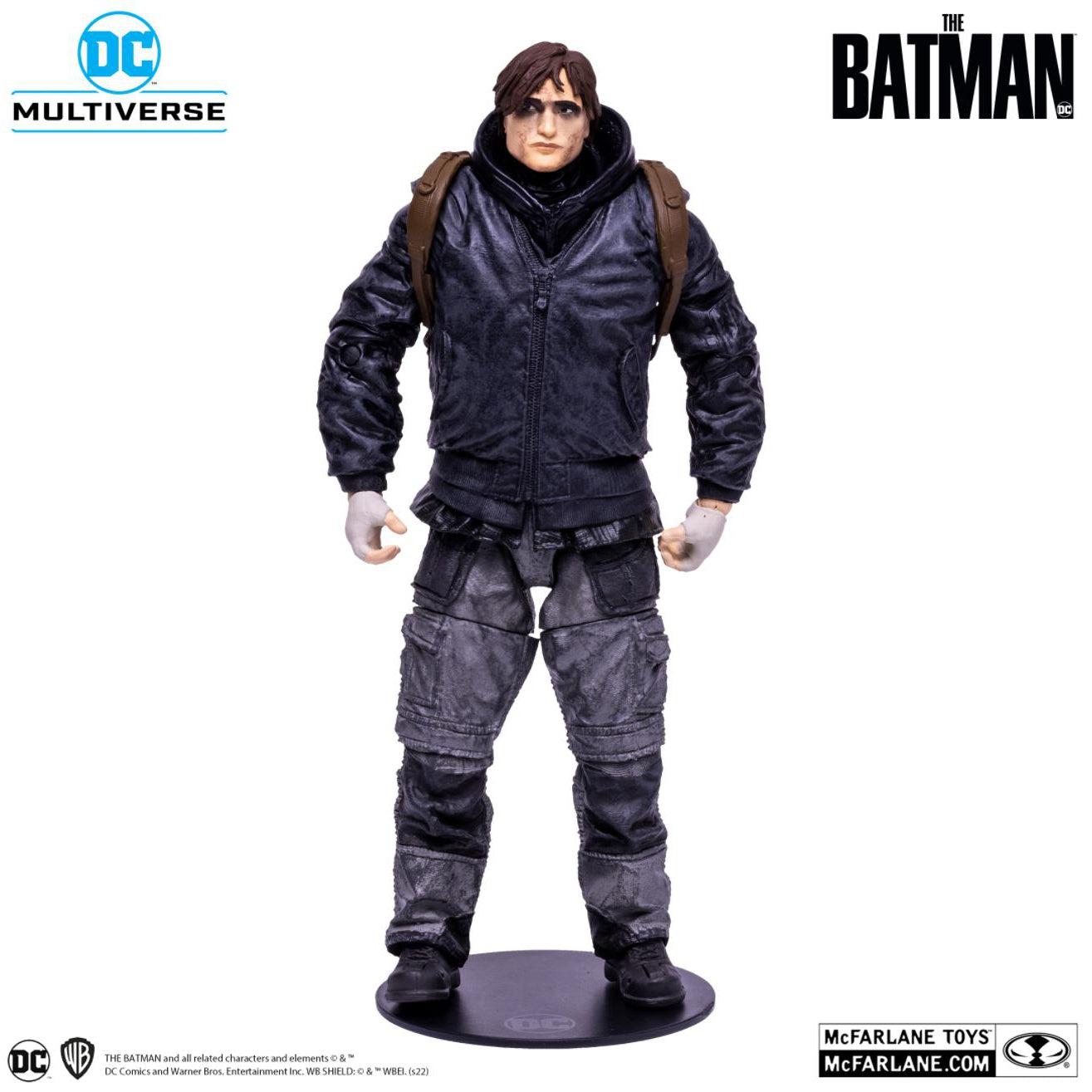 McFarlane Toys DC Multiverse Bruce Wayne Drifter (Unmasked Variant) 7" Action Figure The Batman 2022