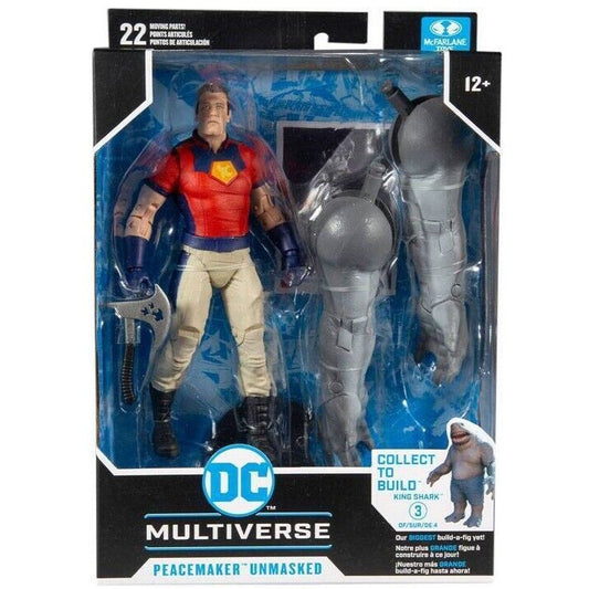 McFarlane Toys DC Multiverse Peacemaker 7" Action Figure The Suicide Squad King Shark BAF