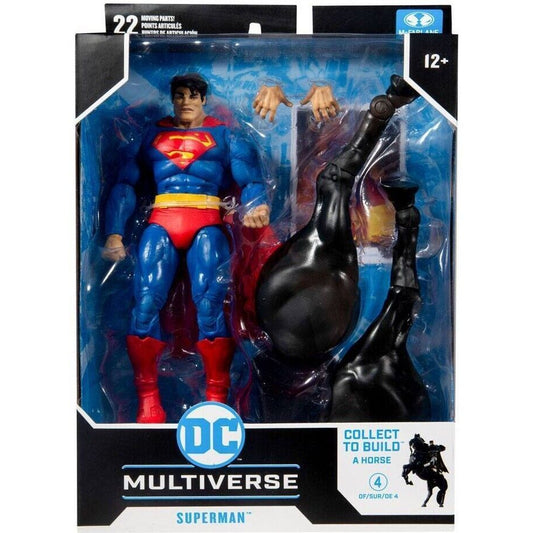 McFarlane Toys DC Multiverse Superman 7" Action Figure Batman The Dark Knight Returns Horse BAF